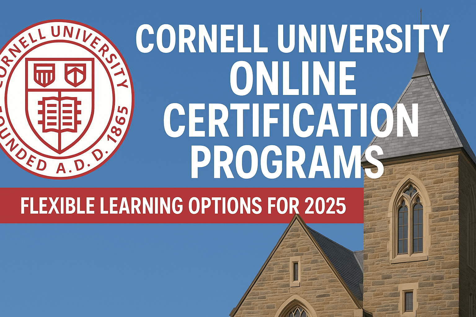 Cornell University Online Certification Programs: Flexible Learning Options For 2025